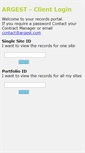 Mobile Screenshot of client.argest.com